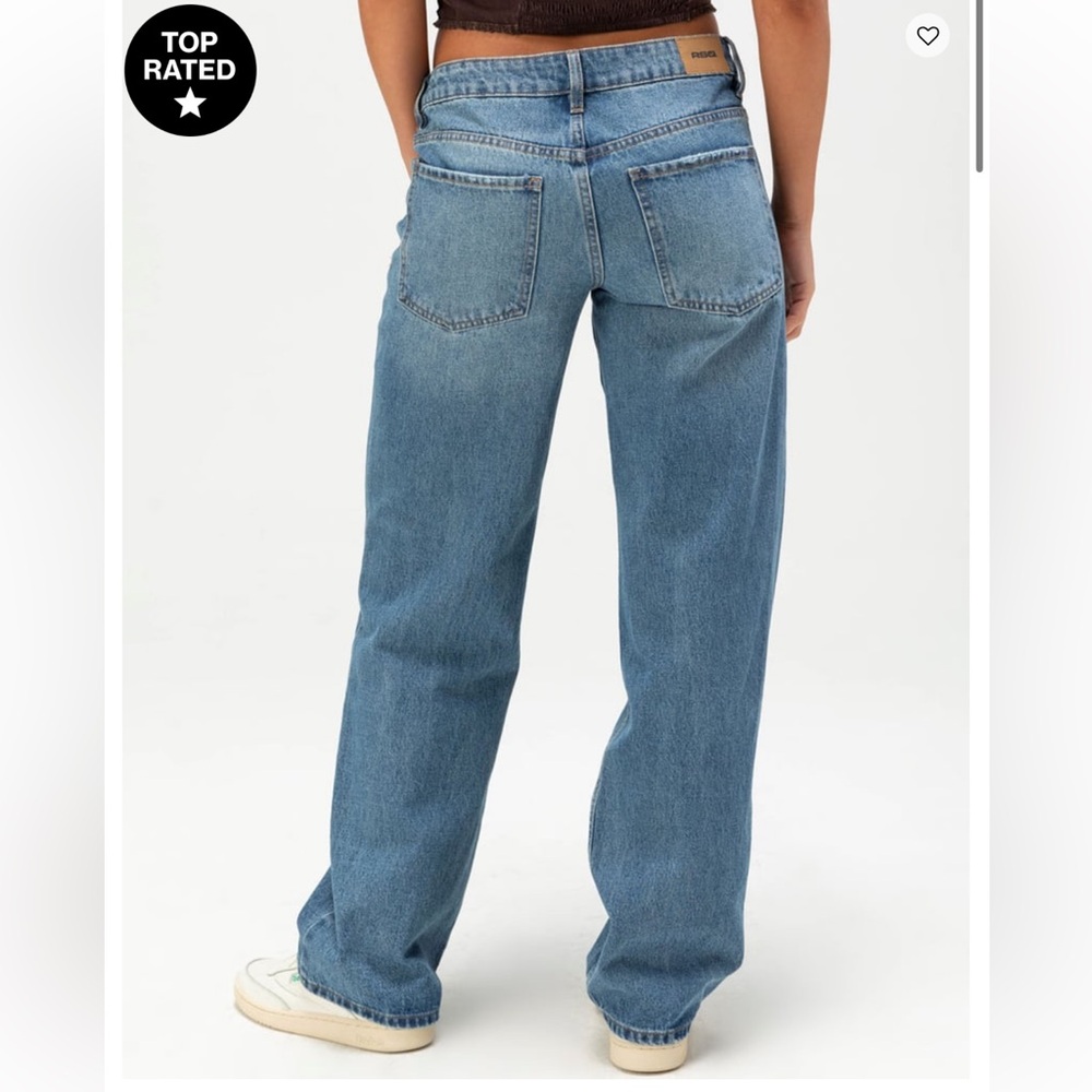 RSQ low rise loose straight jeans - Picture 2 of 6